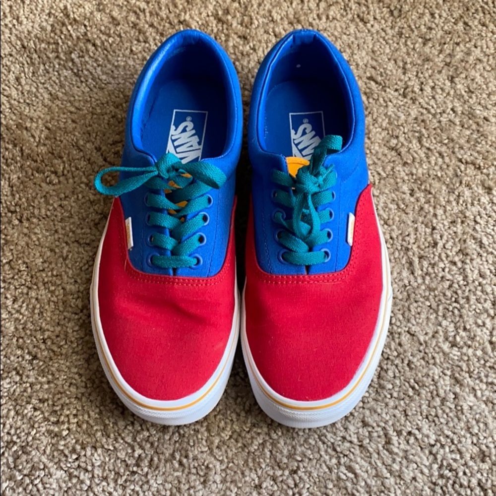 Color block vans
